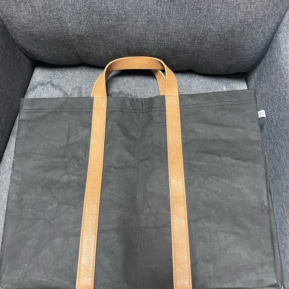 Hearth & Hand by Magnolia Recycled Paper Reusable Oversized Collapsible Tote Bin